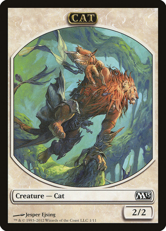 Cat Token [Magic 2013 Tokens] - The Mythic Store | 24h Order Processing