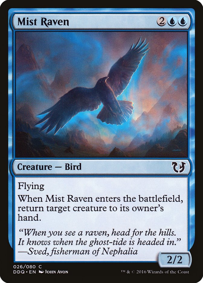 Mist Raven [Duel Decks: Blessed vs. Cursed] - The Mythic Store | 24h Order Processing