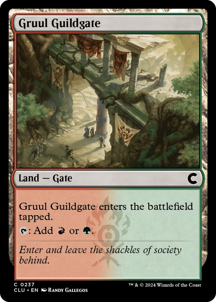 Gruul Guildgate [Ravnica: Clue Edition] - The Mythic Store | 24h Order Processing