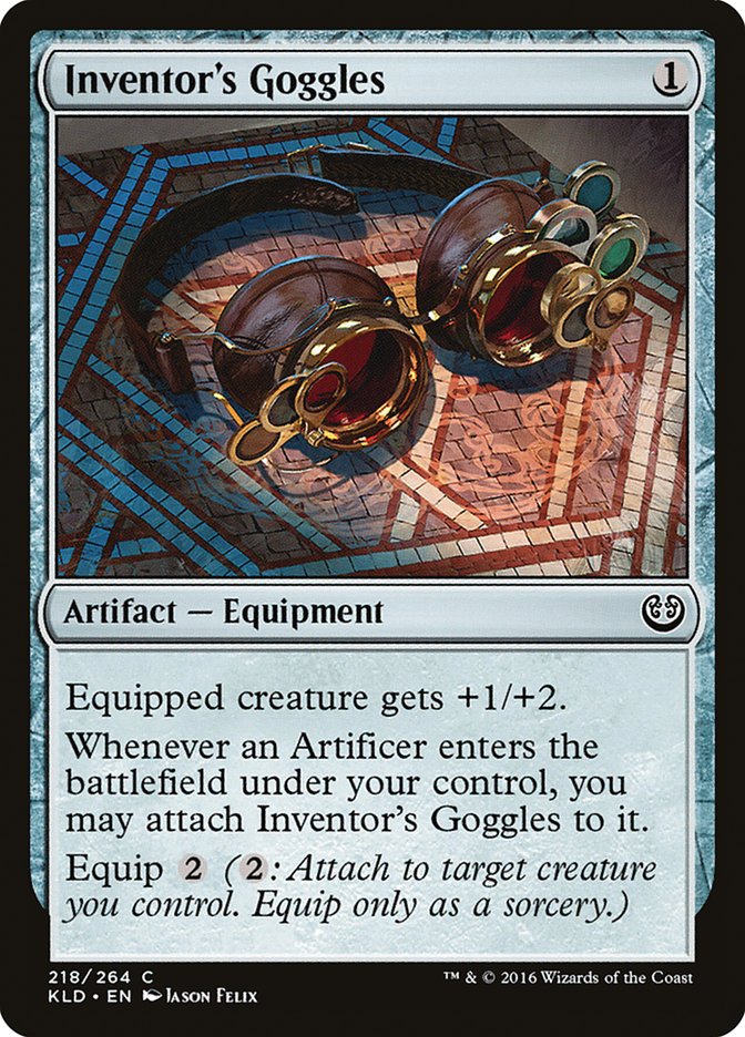 Inventor's Goggles [Kaladesh] - The Mythic Store | 24h Order Processing