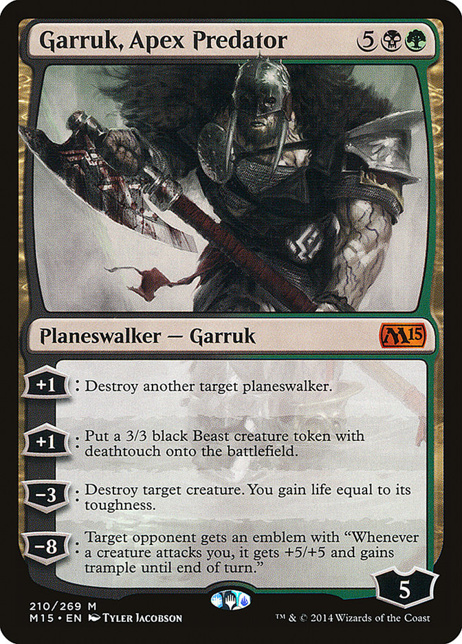 Garruk, Apex Predator [Magic 2015] - The Mythic Store | 24h Order Processing