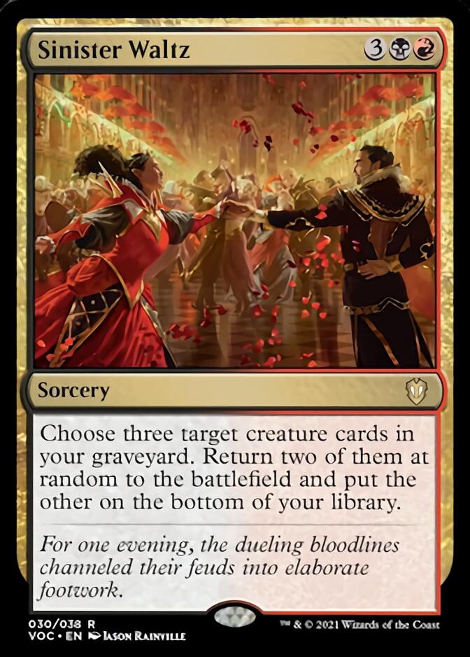 Sinister Waltz [Innistrad: Crimson Vow Commander] - The Mythic Store | 24h Order Processing