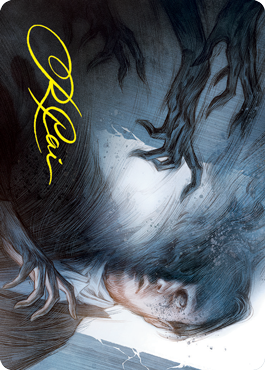 Dread Fugue Art Card (Gold-Stamped Signature) [Innistrad: Crimson Vow Art Series] - The Mythic Store | 24h Order Processing