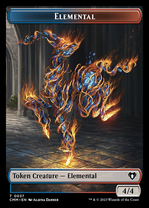 The Monarch // Elemental (0037) Double-Sided Token [Commander Masters Tokens] - The Mythic Store | 24h Order Processing