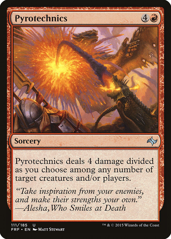 Pyrotechnics [Fate Reforged] - The Mythic Store | 24h Order Processing