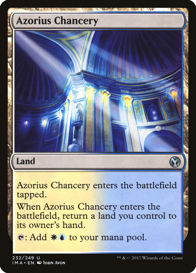 Azorius Chancery [Iconic Masters] - The Mythic Store | 24h Order Processing