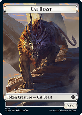 Elf Warrior // Cat Beast Double-Sided Token [Starter Commander Decks] - The Mythic Store | 24h Order Processing