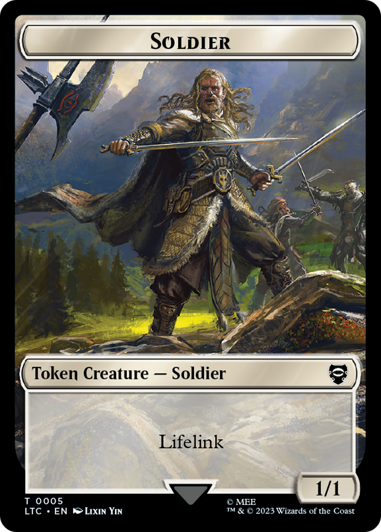 Soldier // Food Token [The Lord of the Rings: Tales of Middle-Earth Commander Tokens] - The Mythic Store | 24h Order Processing