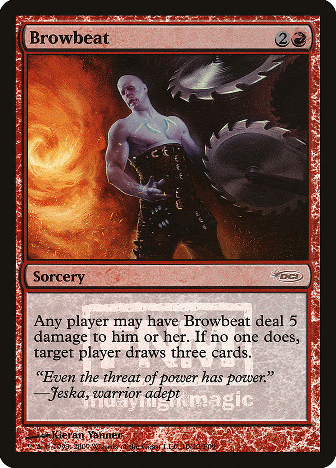 Browbeat [Friday Night Magic 2009] - The Mythic Store | 24h Order Processing
