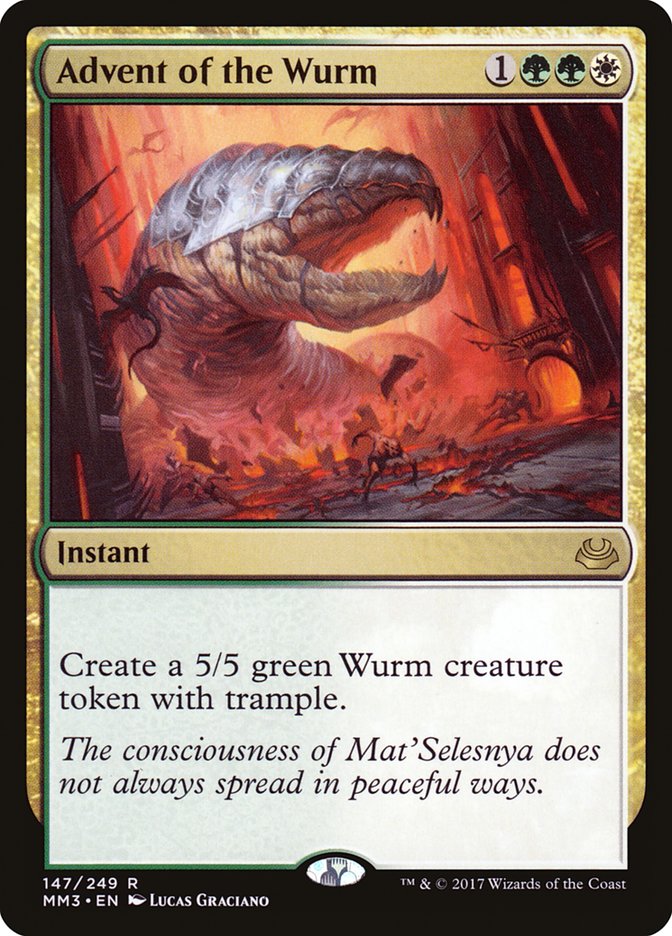 Advent of the Wurm [Modern Masters 2017] - The Mythic Store | 24h Order Processing