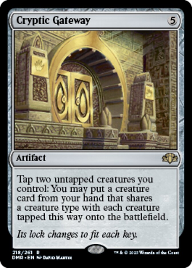 Cryptic Gateway [Dominaria Remastered] - The Mythic Store | 24h Order Processing