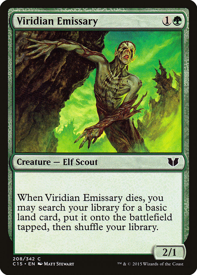 Viridian Emissary [Commander 2015] - The Mythic Store | 24h Order Processing