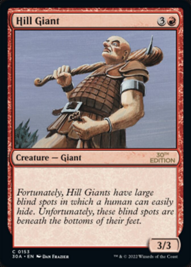 Hill Giant [30th Anniversary Edition] - The Mythic Store | 24h Order Processing