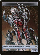Golem // Zombie Double-Sided Token [Commander Legends Tokens] - The Mythic Store | 24h Order Processing