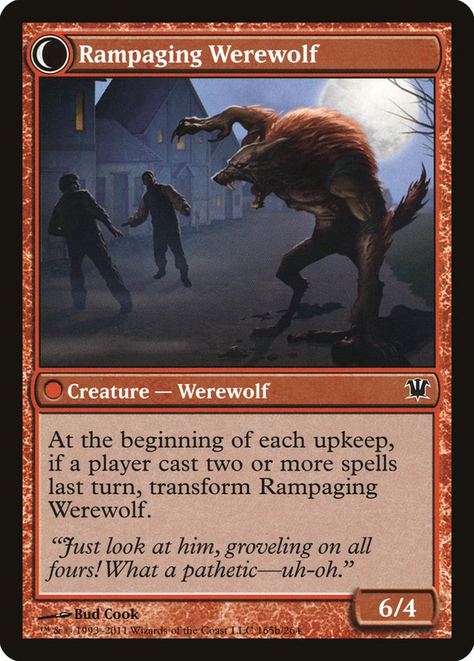 Tormented Pariah // Rampaging Werewolf [Innistrad] - The Mythic Store | 24h Order Processing