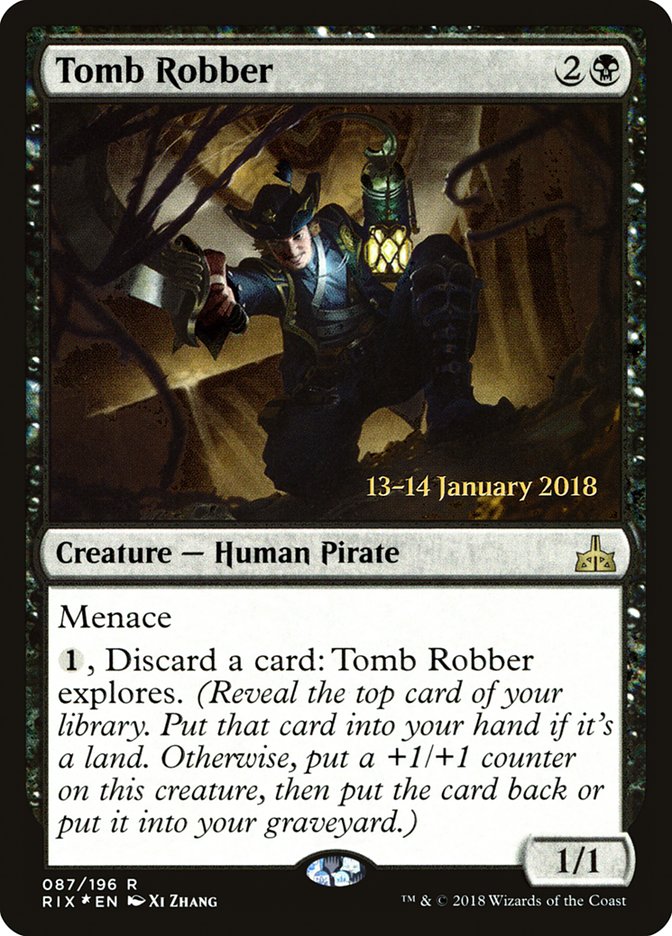 Tomb Robber [Rivals of Ixalan Prerelease Promos] - The Mythic Store | 24h Order Processing