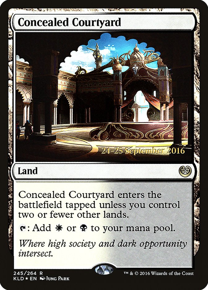 Concealed Courtyard [Kaladesh Prerelease Promos] - The Mythic Store | 24h Order Processing