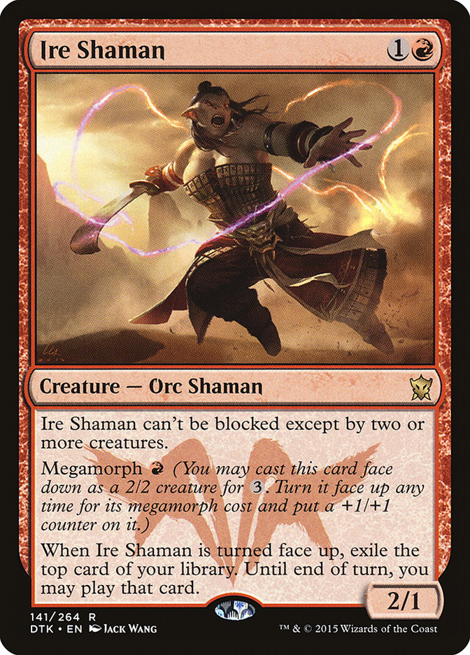 Ire Shaman [Dragons of Tarkir] - The Mythic Store | 24h Order Processing