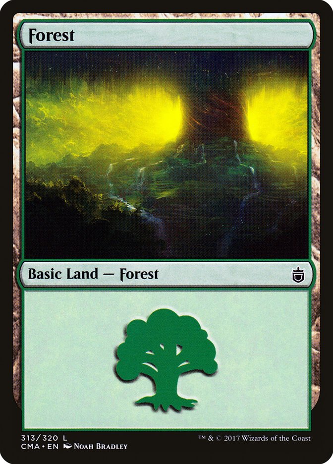 Forest (313) [Commander Anthology] - The Mythic Store | 24h Order Processing