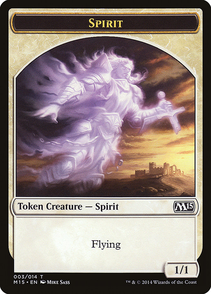 Spirit Token [Magic 2015 Tokens] - The Mythic Store | 24h Order Processing