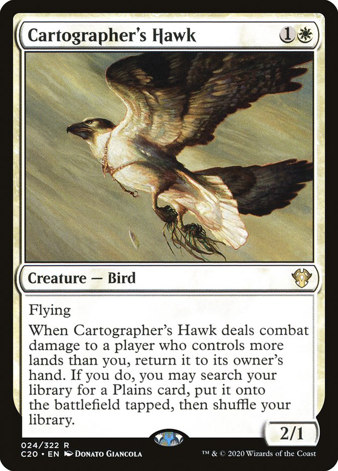 Cartographer's Hawk [Commander 2020] - The Mythic Store | 24h Order Processing