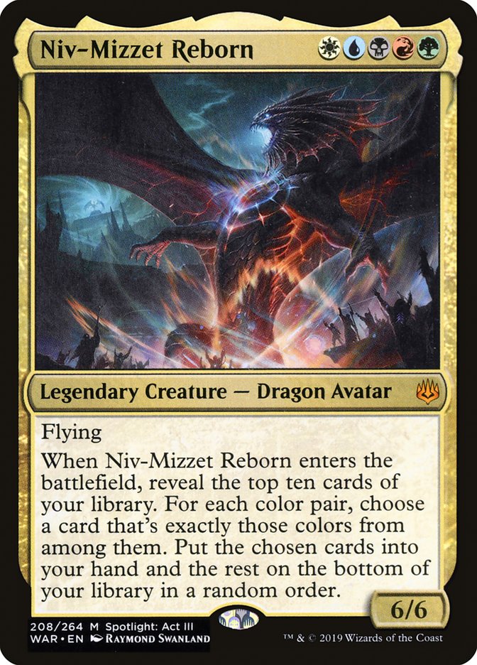 Niv-Mizzet Reborn [War of the Spark] - The Mythic Store | 24h Order Processing