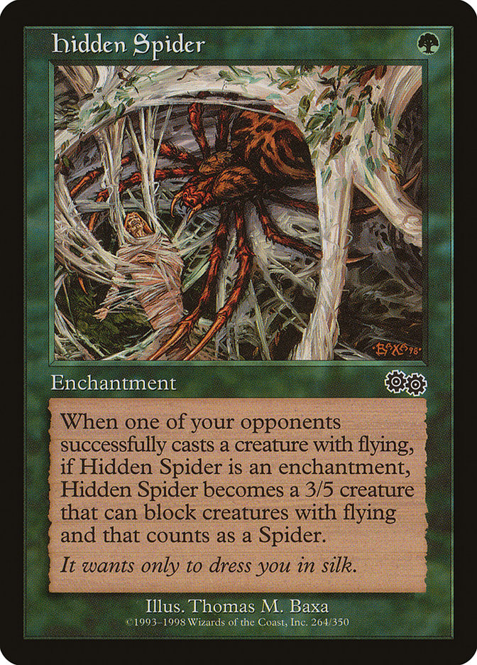 Hidden Spider [Urza's Saga] - The Mythic Store | 24h Order Processing