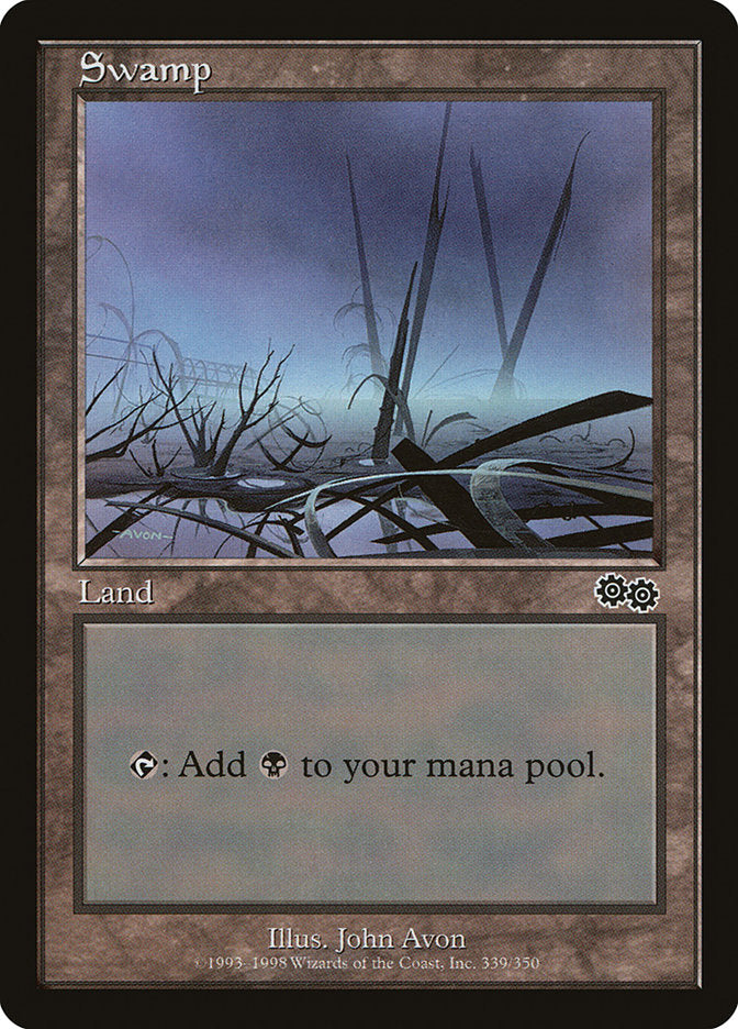 Swamp (339) [Urza's Saga] - The Mythic Store | 24h Order Processing