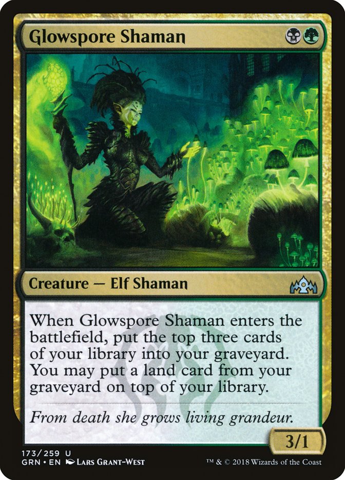 Glowspore Shaman [Guilds of Ravnica] - The Mythic Store | 24h Order Processing