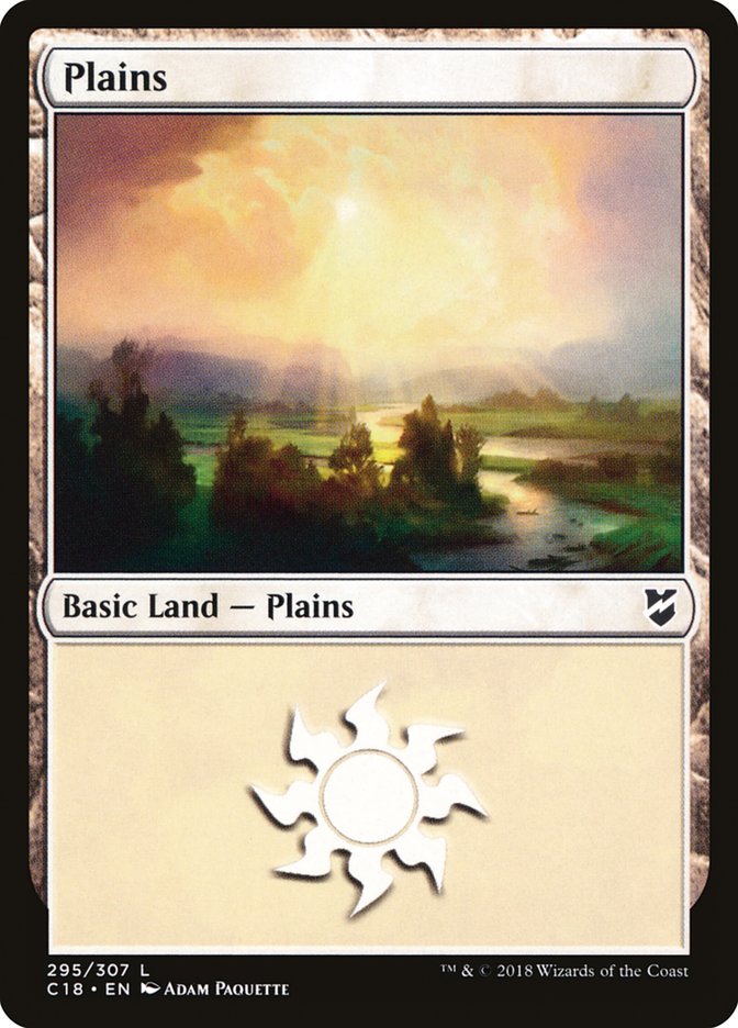 Plains (295) [Commander 2018] - The Mythic Store | 24h Order Processing