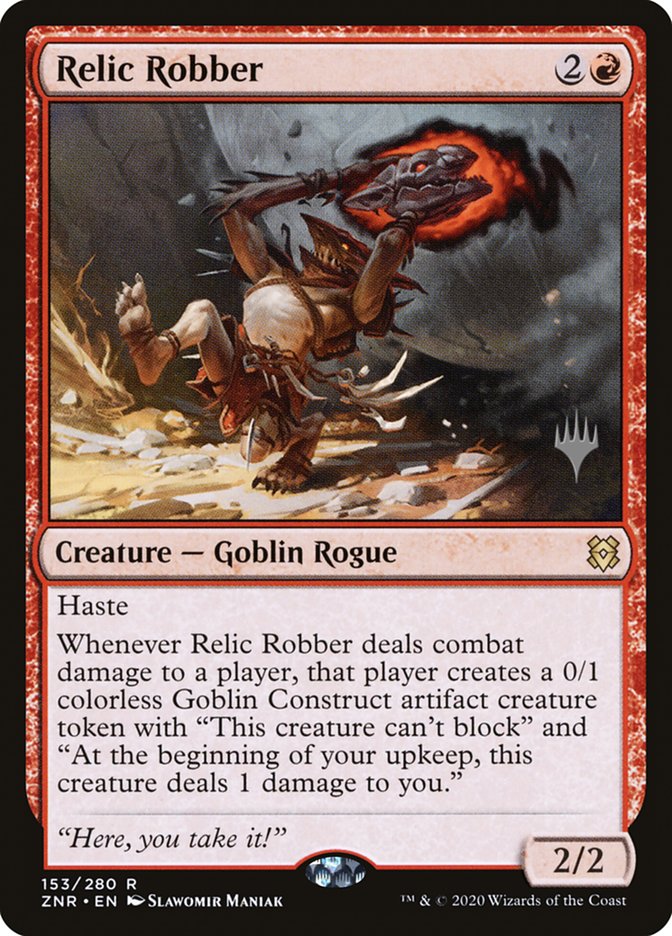 Relic Robber (Promo Pack) [Zendikar Rising Promos] - The Mythic Store | 24h Order Processing