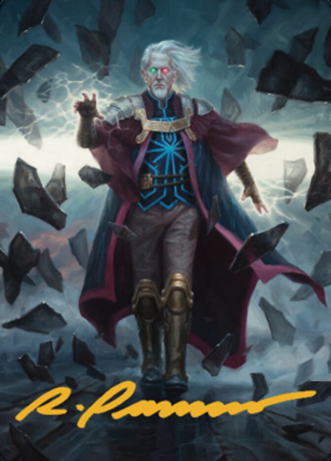 Urza, Planeswalker Art Card (Gold-Stamped Signature) [The Brothers' War Art Series] - The Mythic Store | 24h Order Processing