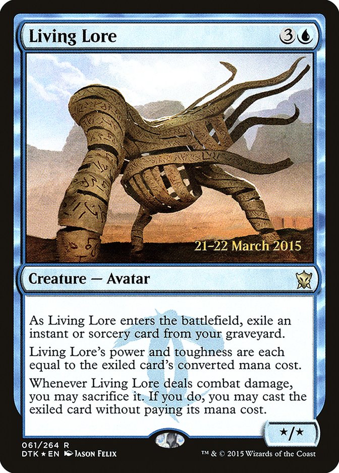 Living Lore [Dragons of Tarkir Prerelease Promos] - The Mythic Store | 24h Order Processing