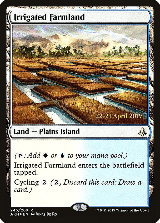 Irrigated Farmland [Amonkhet Prerelease Promos] - The Mythic Store | 24h Order Processing
