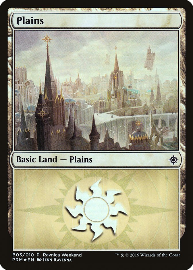 Plains (B03) [Ravnica Allegiance Guild Kit] - The Mythic Store | 24h Order Processing