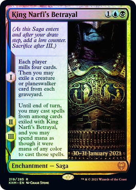 King Narfi's Betrayal [Kaldheim Prerelease Promos] - The Mythic Store | 24h Order Processing