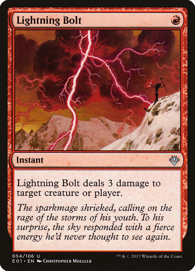 Lightning Bolt [Archenemy: Nicol Bolas] - The Mythic Store | 24h Order Processing