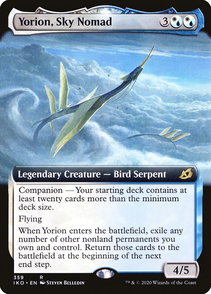 Yorion, Sky Nomad (Extended Art) [Ikoria: Lair of Behemoths] - The Mythic Store | 24h Order Processing