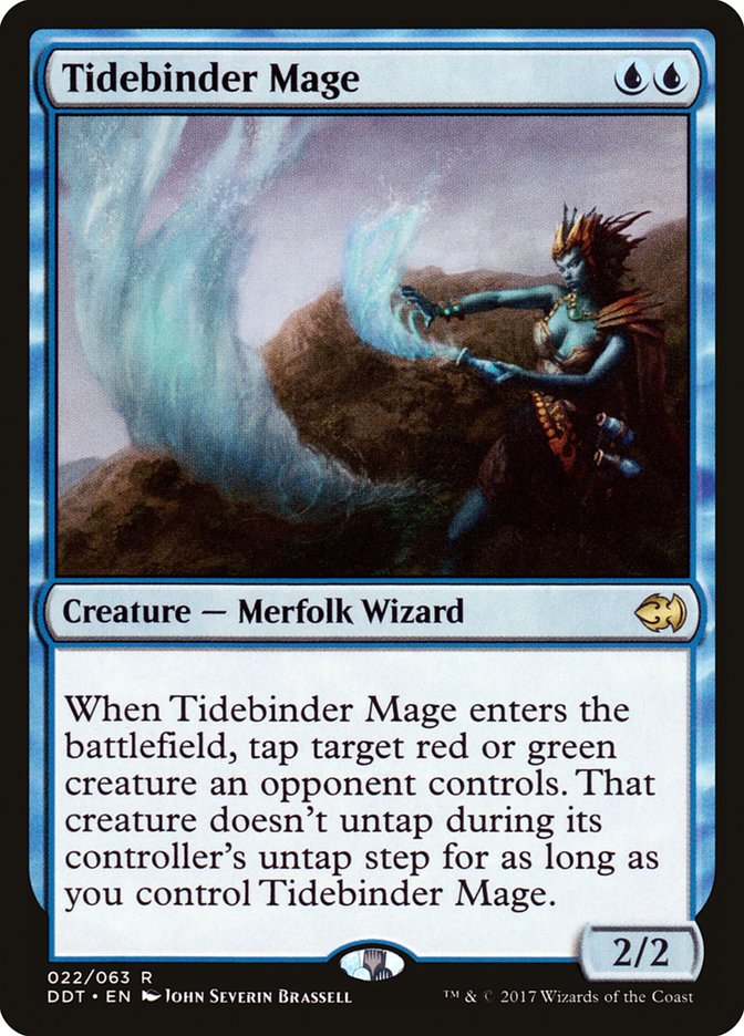 Tidebinder Mage [Duel Decks: Merfolk vs. Goblins] - The Mythic Store | 24h Order Processing