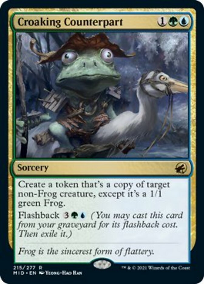 Croaking Counterpart [Innistrad: Midnight Hunt] - The Mythic Store | 24h Order Processing