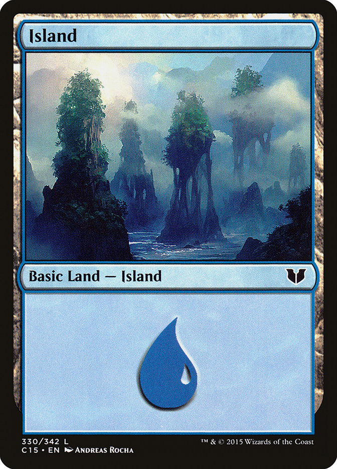 Island (330) [Commander 2015] - The Mythic Store | 24h Order Processing