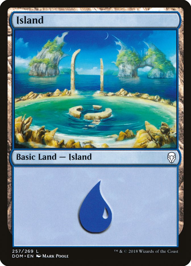 Island (257) [Dominaria] - The Mythic Store | 24h Order Processing