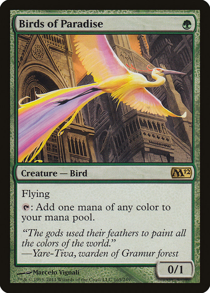 Birds of Paradise [Magic 2012] - The Mythic Store | 24h Order Processing