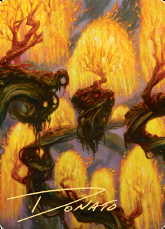 Grove of the Burnwillows Art Card (Gold-Stamped Signature) [Zendikar Rising Art Series] - The Mythic Store | 24h Order Processing