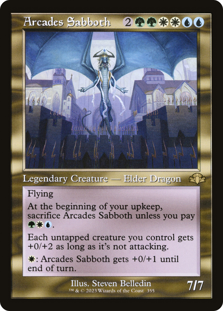 Arcades Sabboth (Retro) [Dominaria Remastered] - The Mythic Store | 24h Order Processing