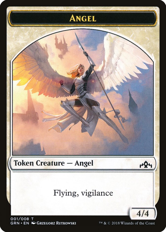 Angel Token [Guilds of Ravnica Tokens] - The Mythic Store | 24h Order Processing