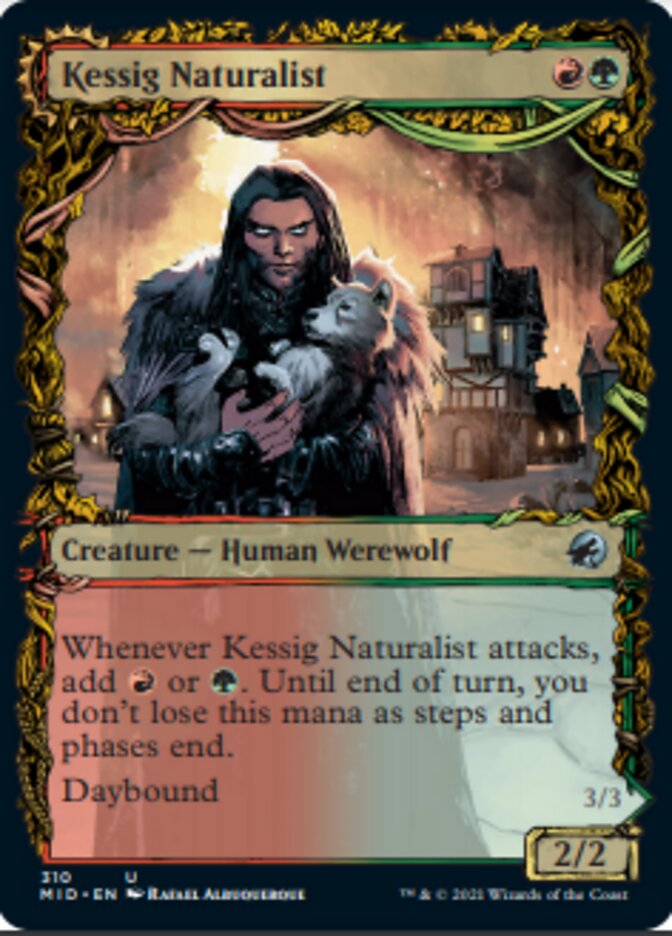 Kessig Naturalist // Lord of the Ulvenwald (Showcase Equinox) [Innistrad: Midnight Hunt] - The Mythic Store | 24h Order Processing