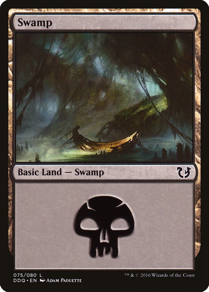 Swamp (75) [Duel Decks: Blessed vs. Cursed] - The Mythic Store | 24h Order Processing