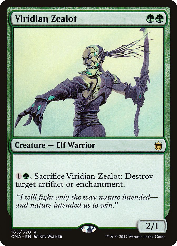 Viridian Zealot [Commander Anthology] - The Mythic Store | 24h Order Processing