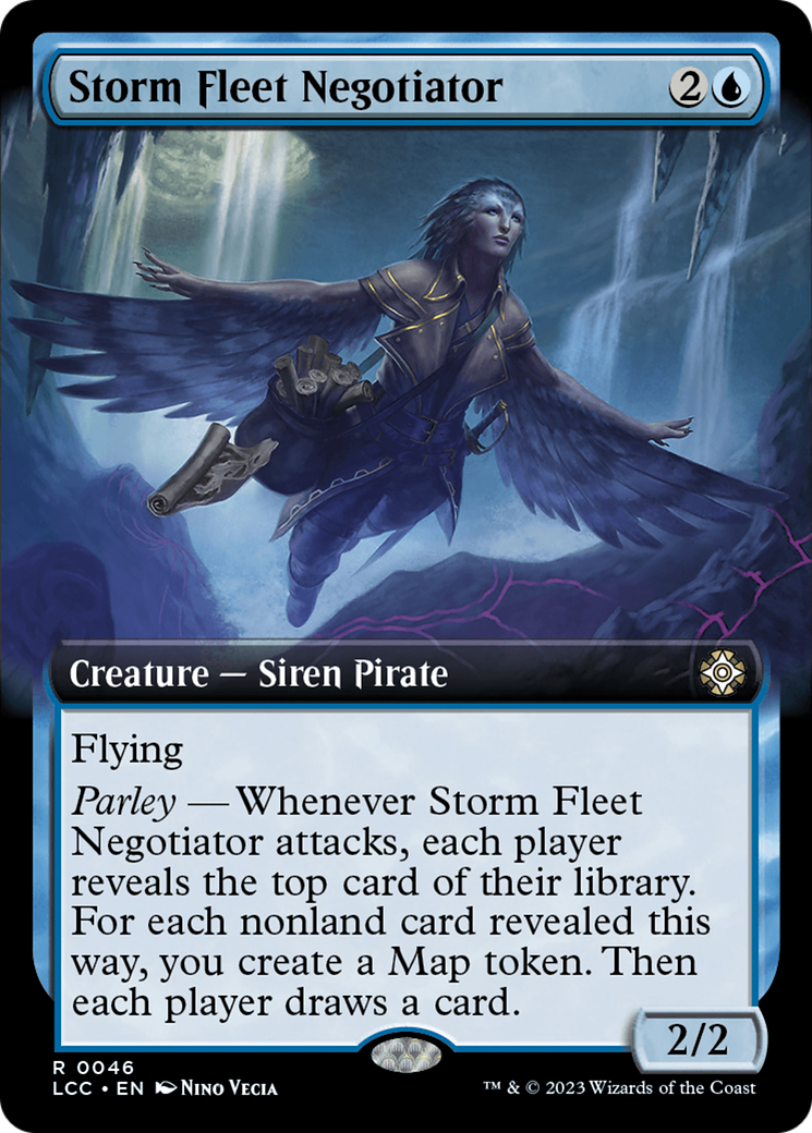 Storm Fleet Negotiator (Extended Art) [The Lost Caverns of Ixalan Commander] - The Mythic Store | 24h Order Processing